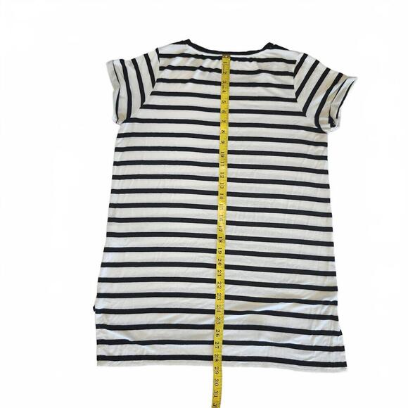 Guess Women's Striped T-Shirt - Size L - Picture 3 of 6